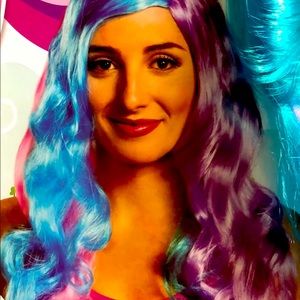 New My Little Pony Multi Color Adult Wig